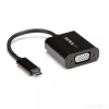 StarTech.com USB-C na VGA adaptér - čierny - 1080p - videokonvertor pre váš MacBook Pro - USB C na VGA Display Dongle - aktualizovaná verzia je CDP2VGAEC