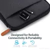 StarTech.com USB-C na VGA adaptér - čierny - 1080p - videokonvertor pre váš MacBook Pro - USB C na VGA Display Dongle - aktualizovaná verzia je CDP2VGAEC