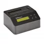 StarTech.com Single Bay diskový čistič, standalone HDD/SSD Sanitizer, USB 3.0 na SATA II (3 Gbit/s), 9 režimov vymazania, LCD displej, bezpečné vymazanie diskov Sanitizer Dock, DB-9 tlačiarňový port, TAA-kompatibilný