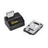 StarTech.com Single Bay diskový čistič, standalone HDD/SSD Sanitizer, USB 3.0 na SATA II (3 Gbit/s), 9 režimov vymazania, LCD displej, bezpečné vymazanie diskov Sanitizer Dock, DB-9 tlačiarňový port, TAA-kompatibilný