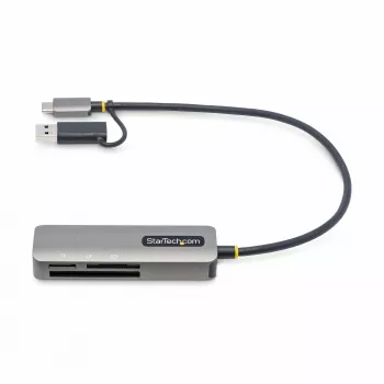 StarTech.com FCREADMICRO3V2 čítačka kariet USB 3.2 Gen 1 (3.1 Gen 1) Type-C sivá