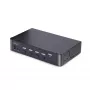StarTech.com 4-portový DisplayPort KVM prepínač, 8K 60Hz / 4K 144Hz, Single Display, DP 1.4, 2x USB 3.0 porty, 4x USB 2.0 HID porty, tlačidlové a hotkey prepínanie, TAA-konformný - nezávislý od operačného systému, kovové puzdro