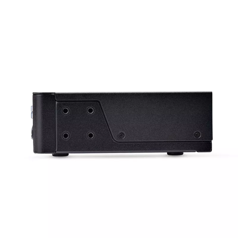 StarTech.com 4-portový DisplayPort KVM prepínač, 8K 60Hz / 4K 144Hz, Single Display, DP 1.4, 2x USB 3.0 porty, 4x USB 2.0 HID porty, tlačidlové a hotkey prepínanie, TAA-konformný - nezávislý od operačného systému, kovové puzdro