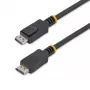 StarTech.com 2m DisplayPort 1.2 kábel – 4K x 2K Ultra HD VESA-certifikovaný DisplayPort kábel – DP-na-DP kábel pre monitor – DP video/display kábel – zaisťovacie DP konektory