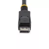 StarTech.com DISPL5M 5 m kábel DisplayPort 1.2, 4K x 2K, HBR2, s aretačnými konektormi, samec/samec, čierny
