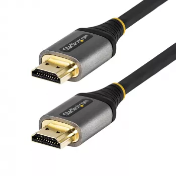 StarTech.com 12ft (4m) HDMI 2.1 kábel 8K - Certifikovaný Ultra High Speed HDMI kábel 48 Gbit/s - 8K 60Hz/4K 120Hz HDR10+ eARC - Ultra HD 8K HDMI kábel - Monitor/TV/Display - Flexibilný TPE plášť