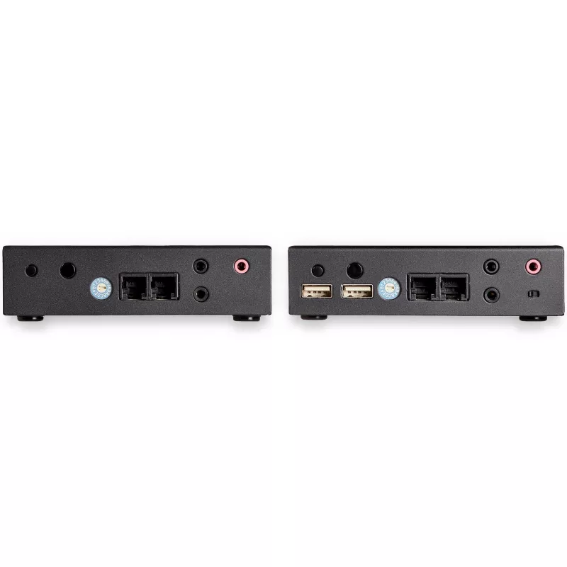StarTech.com HDMI KVM Extender over IP Network - 4K 30Hz HDMI 2.0 and USB over IP LAN or Cat5e/Cat6 Ethernet kábel (100m/330ft) - Remote KVM Switch/Console Transmitter/Receiver Extender Kit