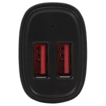 StarTech.com Dvojportová USB autonabíjačka – 24 W/4,8 A – čierna, auto, zapaľovač, 5 V, čierna
