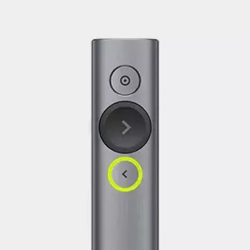 Logitech Spotlight Plus diaľkový ovládač na prezentácie, sivý