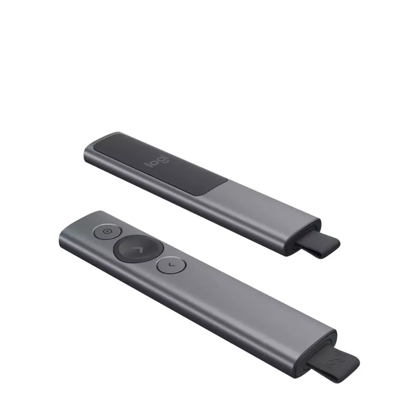 Logitech Spotlight Plus diaľkový ovládač na prezentácie, sivý