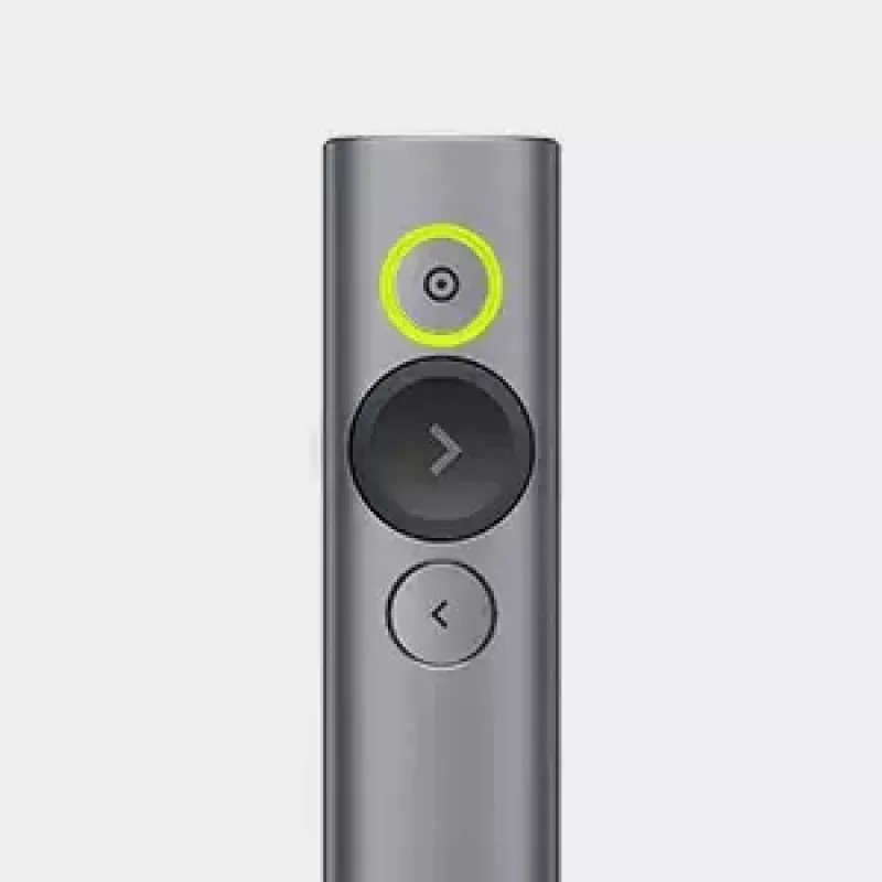 Logitech Spotlight Plus diaľkový ovládač na prezentácie, sivý