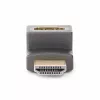 StarTech.com Down Angle HDMI 2.0 adaptér, konektor samec na konektor samica, vertikálne 90-stupňový uhol HDMI Port Saver, 4K 60Hz, High Speed HDMI konektorová predlžovačka, M/F