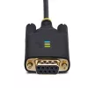 StarTech.com 2m USB na nulový modem sériový adaptérový kábel, COM úložisko, FTDI, USB-A na DB9 RS232, vymeniteľné DB9 skrutky/matice, Windows/macOS/Linux