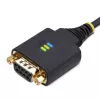 StarTech.com 2m USB na nulový modem sériový adaptérový kábel, COM úložisko, FTDI, USB-A na DB9 RS232, vymeniteľné DB9 skrutky/matice, Windows/macOS/Linux