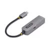 StarTech.com 2.5GbE USB-C na Ethernet adaptér, 100W PD Passthrough, NBASE-T NIC, USB 3.0 Type-C 2.5/1G Multi-Speed sieťový, Thunderbolt kompatibilný, Windows & Mac