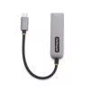 StarTech.com 2.5GbE USB-C na Ethernet adaptér, 100W PD Passthrough, NBASE-T NIC, USB 3.0 Type-C 2.5/1G Multi-Speed sieťový, Thunderbolt kompatibilný, Windows & Mac