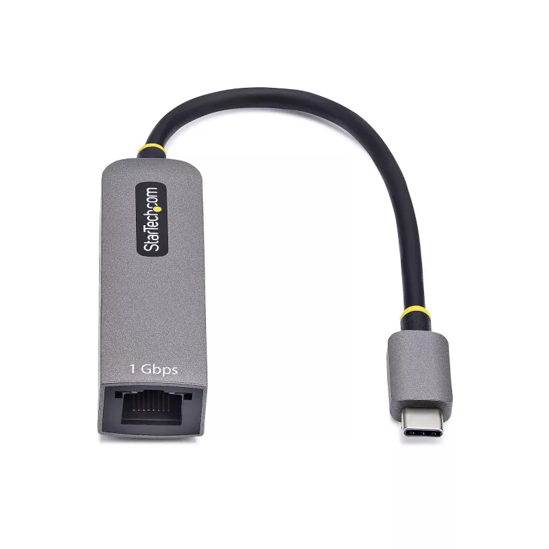 StarTech.com USB-C na Ethernet adaptér, NIC, 100W PD priechod, USB 3.0 Type-C 1 Gbit/s Multi-Speed sieťový adaptér, Thunderbolt kompatibilný, Windows & Mac