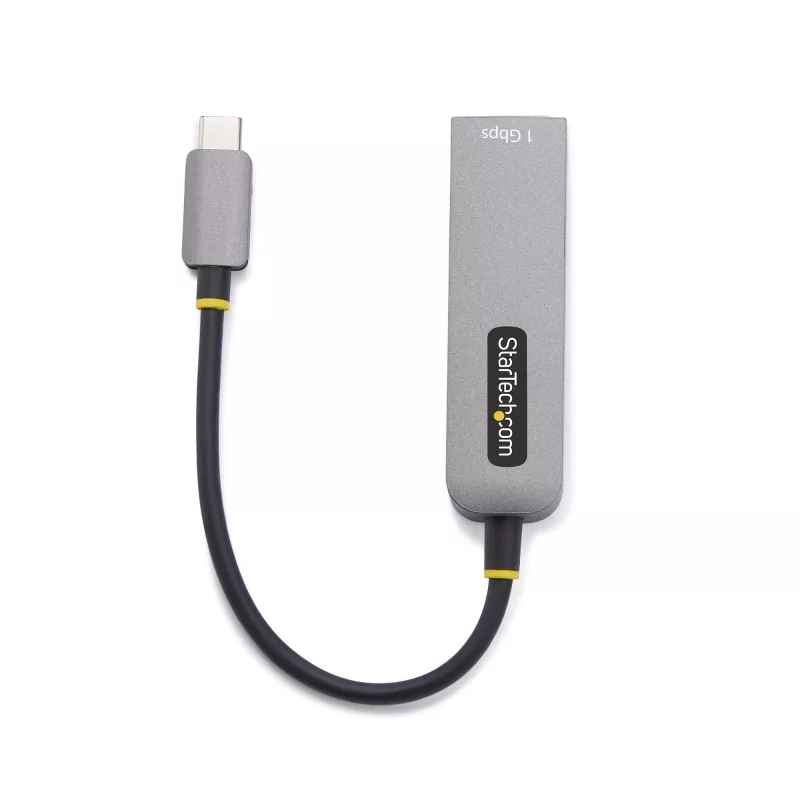 StarTech.com USB-C na Ethernet adaptér, NIC, 100W PD priechod, USB 3.0 Type-C 1 Gbit/s Multi-Speed sieťový adaptér, Thunderbolt kompatibilný, Windows & Mac