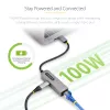 StarTech.com USB-C na Ethernet adaptér, NIC, 100W PD priechod, USB 3.0 Type-C 1 Gbit/s Multi-Speed sieťový adaptér, Thunderbolt kompatibilný, Windows & Mac