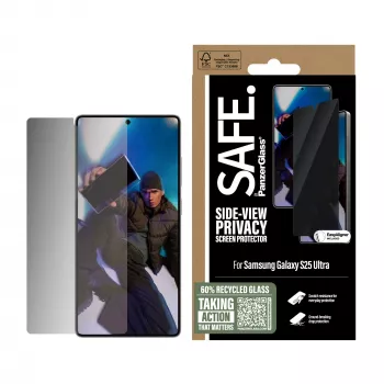 PanzerGlass SAFE. by ® ochranná fólia proti videniu displeja Samsung Galaxy S25 Ultra | Ultra-Wide Fit s EasyAligner