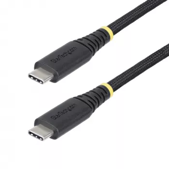 StarTech.com 10ft (3m) USB-C nabíjací kábel, robustný a ultra-flexibilný, 240W (5A) PD EPR, USB 2.0 kábel pre nabíjanie notebooku, USB-IF certifikovaný, odolný USB-C nabíjací kábel