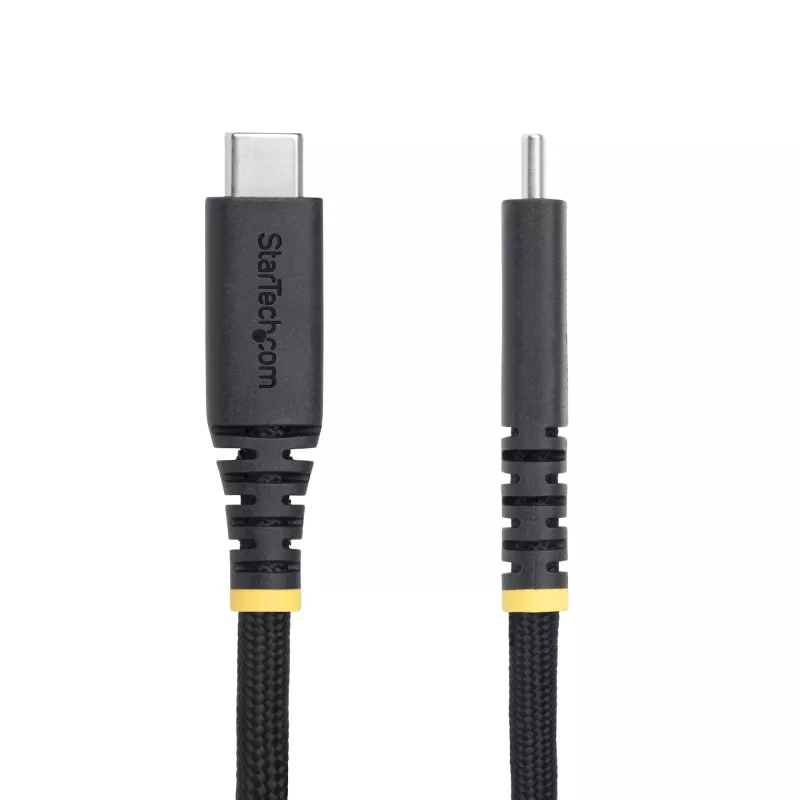 StarTech.com 10ft (3m) USB-C nabíjací kábel, robustný a ultra-flexibilný, 240W (5A) PD EPR, USB 2.0 kábel pre nabíjanie notebooku, USB-IF certifikovaný, odolný USB-C nabíjací kábel