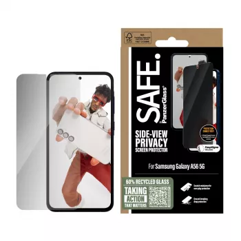 PanzerGlass SAFE. by ® ochranná fólia displeja proti videniu Samsung Galaxy A56 5G | Ultra-Wide Fit s EasyAligner