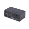StarTech.com P2ADDH462-KVM-SWITCH KVM prepínač čierny
