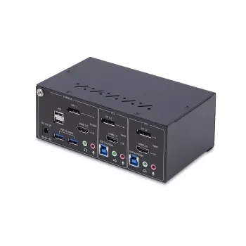 StarTech.com P2ADDH462-KVM-SWITCH KVM prepínač čierny