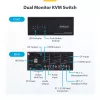 StarTech.com P2ADDH462-KVM-SWITCH KVM prepínač čierny