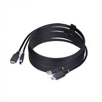 StarTech.com 10ft (3m) HDMI a USB-5Gbit/s KVM kábel, 4K 60Hz, HDMI-2.0 a USB kombinovaný kábel pre KVM prepínače