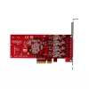 StarTech.com 4-portová USB Type-C PCIe karta, USB 3.2 10Gbps, USB-C PCI Express rozširujúca karta, 4x nezávislé USB kontroléry, Windows/Linux/macOS, TAA-konformný