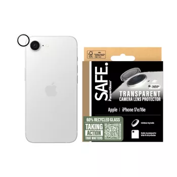 PanzerGlass SAFE. by ® ochrana kamery šošovky priehľadná iPhone 17e | 16e