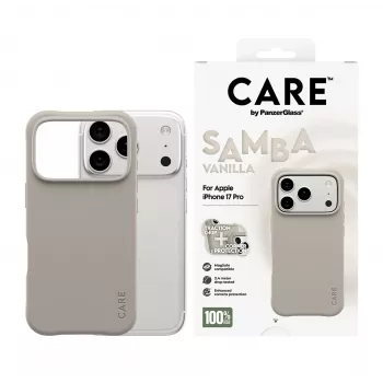 Puzdro PanzerGlass CARE by módne puzdro Samba Vanilla MagSafe iPhone 17 Pro