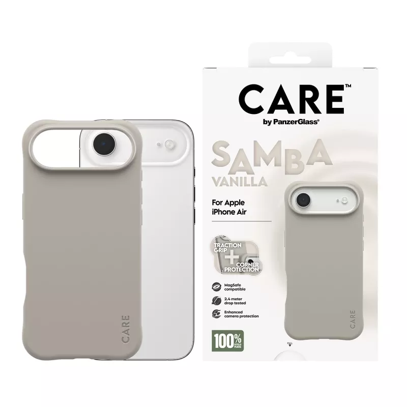 Puzdro PanzerGlass CARE by módne puzdro Samba Vanilla MagSafe iPhone 17 Air