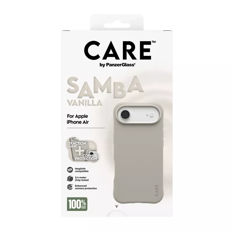 Puzdro PanzerGlass CARE by módne puzdro Samba Vanilla MagSafe iPhone 17 Air