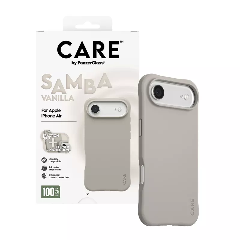 Puzdro PanzerGlass CARE by módne puzdro Samba Vanilla MagSafe iPhone 17 Air