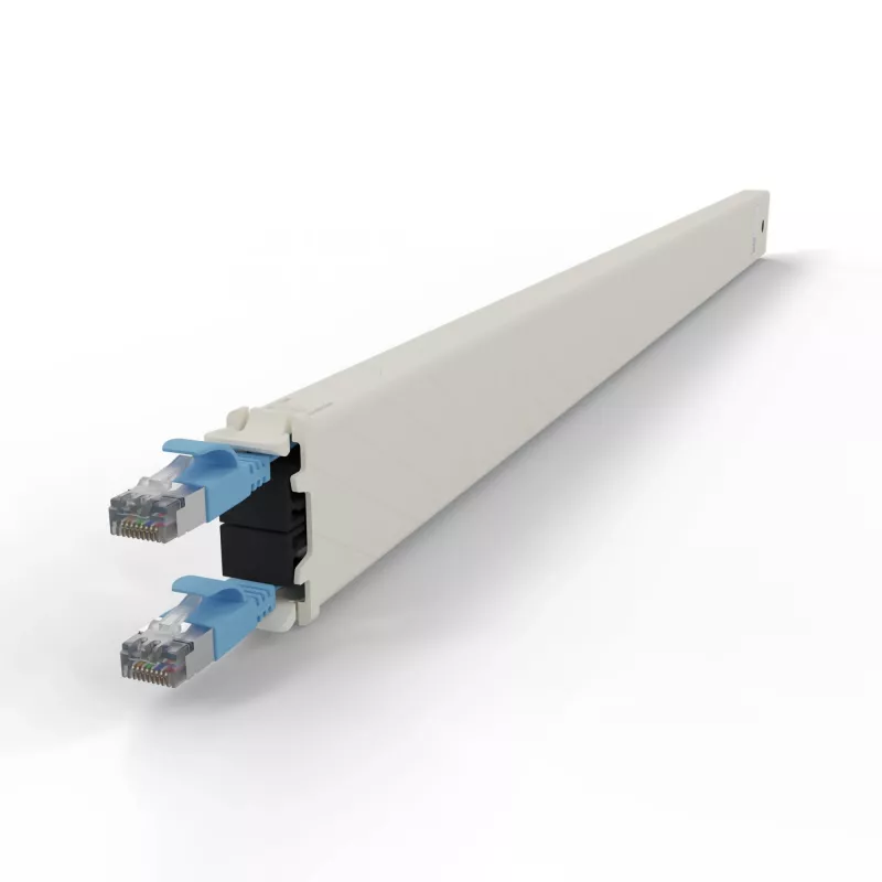 Sieťový kábel PATCHBOX CONE30STPBL RJ-45 Cat6a 1,8 m modrý