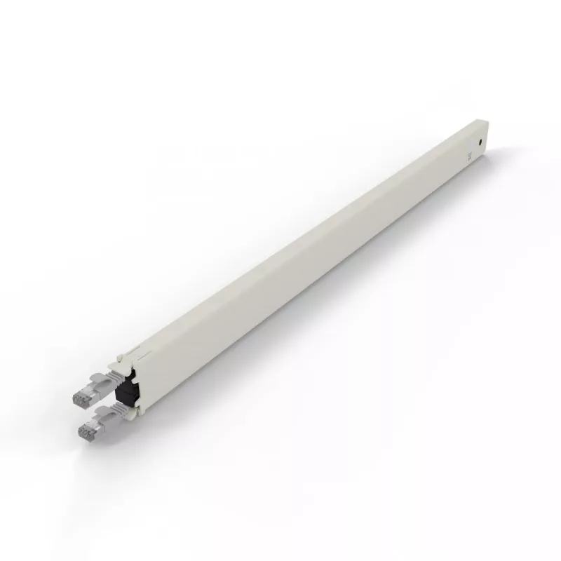 Sieťový kábel PATCHBOX CONE30STPSL RJ-45 Cat6a 1,8 m sivý