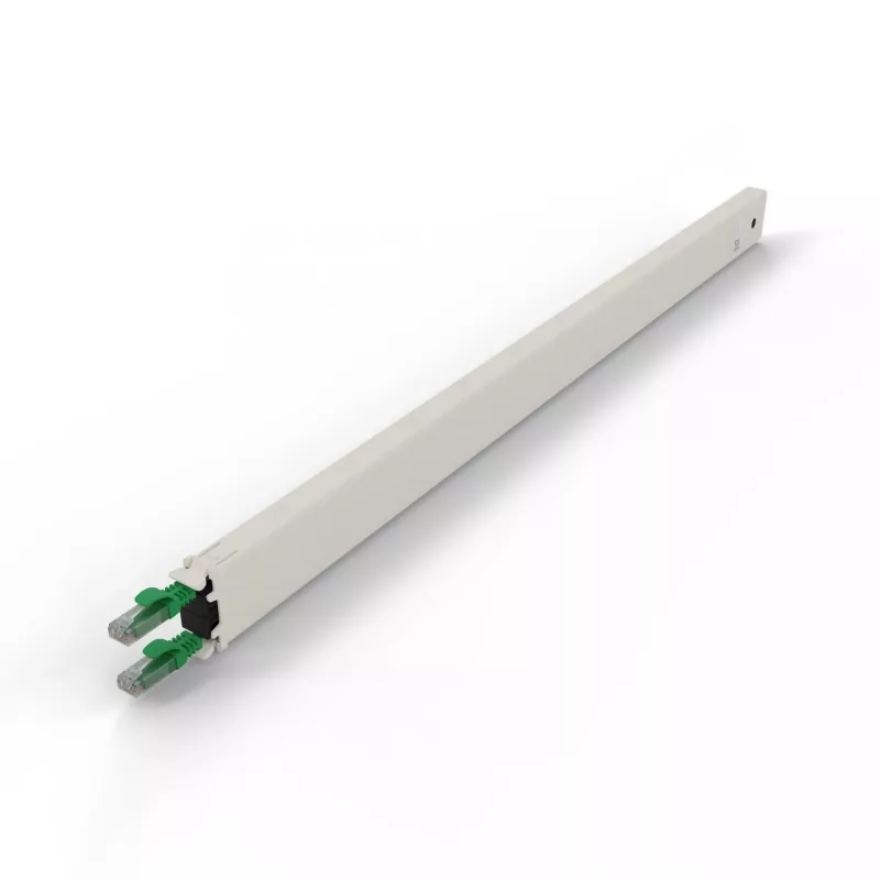 PATCHBOX patchbox.one CONE30UTPGR zaťahovacia kazeta prepojovacieho kábla, 30RU, Cat6a, UTP, zelená