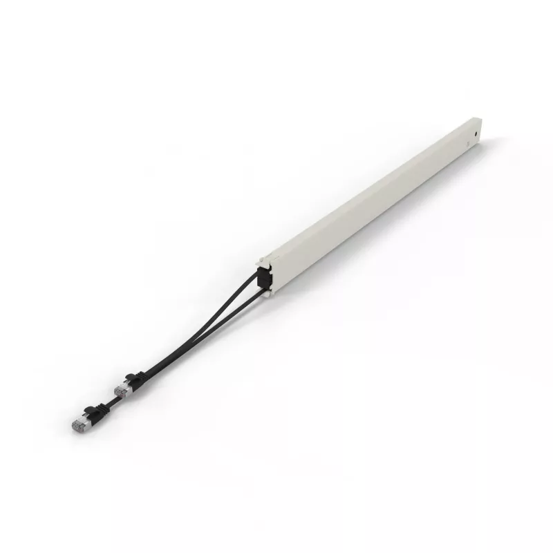 Sieťový kábel PATCHBOX CONE46STPBK RJ-45 Cat6a 2,5 m čierny