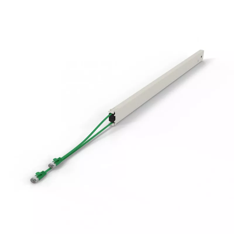 Sieťový kábel PATCHBOX CONE46STPGR RJ-45 Cat6a 2,5 m zelený