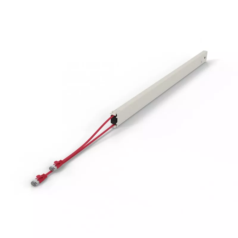 Sieťový kábel PATCHBOX CONE46STPRD RJ-45 Cat6a 2,5 m červený