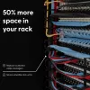 PATCHBOX patchbox.one CONE46STPVI kazeta prepojovacieho kábla, 46RU, Cat6a, STP, fialová