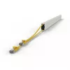 Sieťový kábel PATCHBOX CONE46STPYL 2,5 m Cat6a U/FTP žltý
