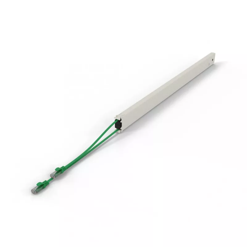 Sieťový kábel PATCHBOX CONE46UTPGR RJ-45 Cat6a 2,5 m zelený
