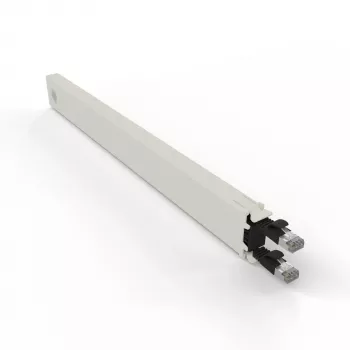 Sieťový kábel PATCHBOX CONEX8STPBK RJ-45 Cat6a 0,8 m čierny