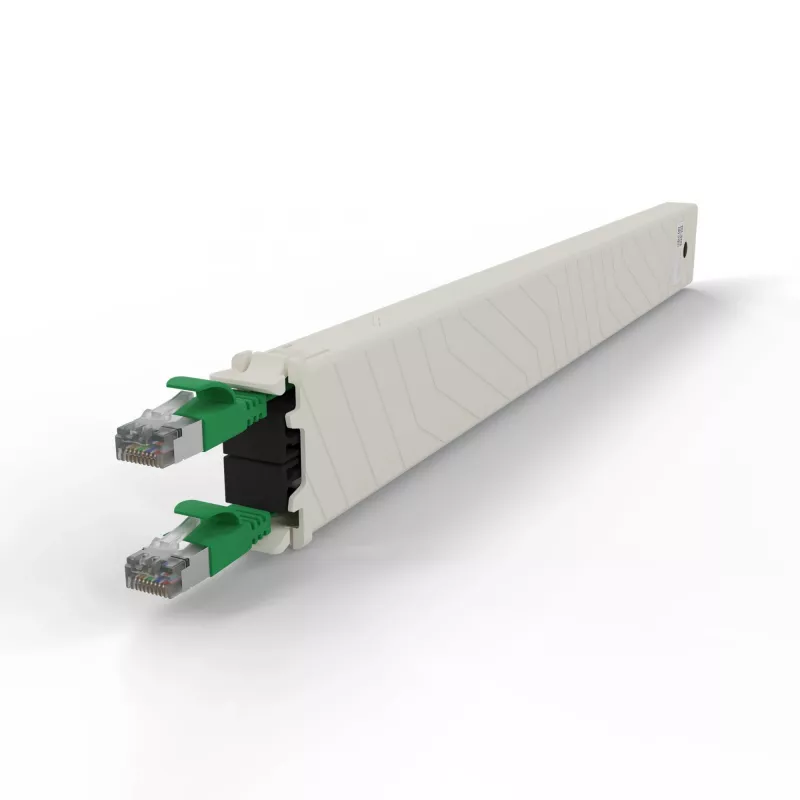 Sieťový kábel PATCHBOX CONEX8STPGR RJ-45 Cat6a 0,8 m zelený
