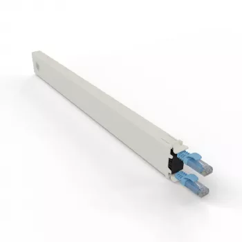 Sieťový kábel PATCHBOX CONEX8UTPBL RJ-45 Cat6a 0,8 m modrý