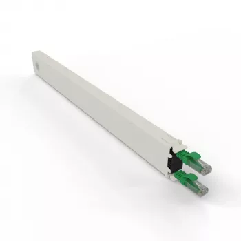 Sieťový kábel PATCHBOX CONEX8UTPGR RJ-45 Cat6a 0,8 m zelený